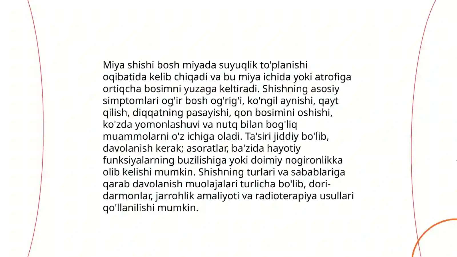 Saraton ( miya shishi gematologik va autoimmun kasalliklari bilan ) og'rigan maktab o'quvchilari bilan mashg'ulotlar o'tkazish tamoyillari 4