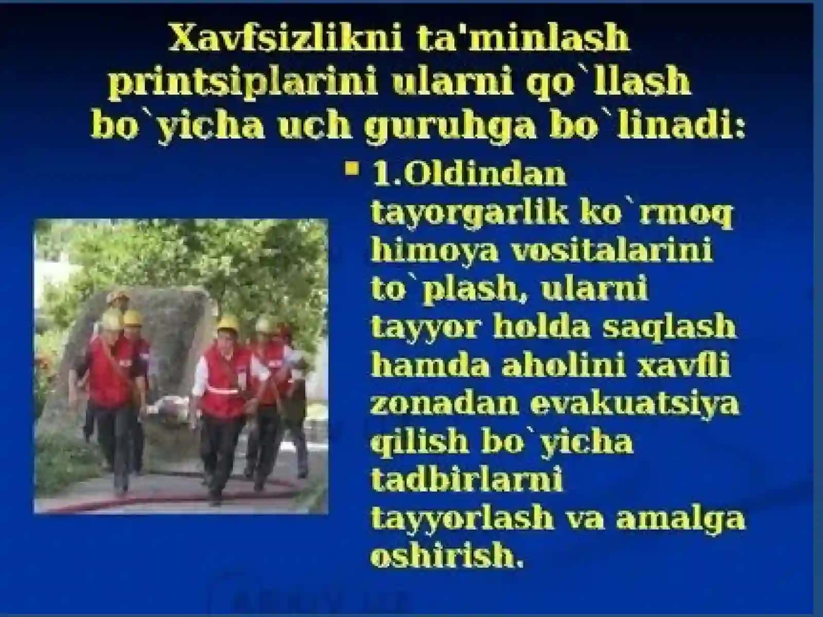 Xavfsizlikni ta`minlash tamoyillari va uslublarini tahlil qilish. 4