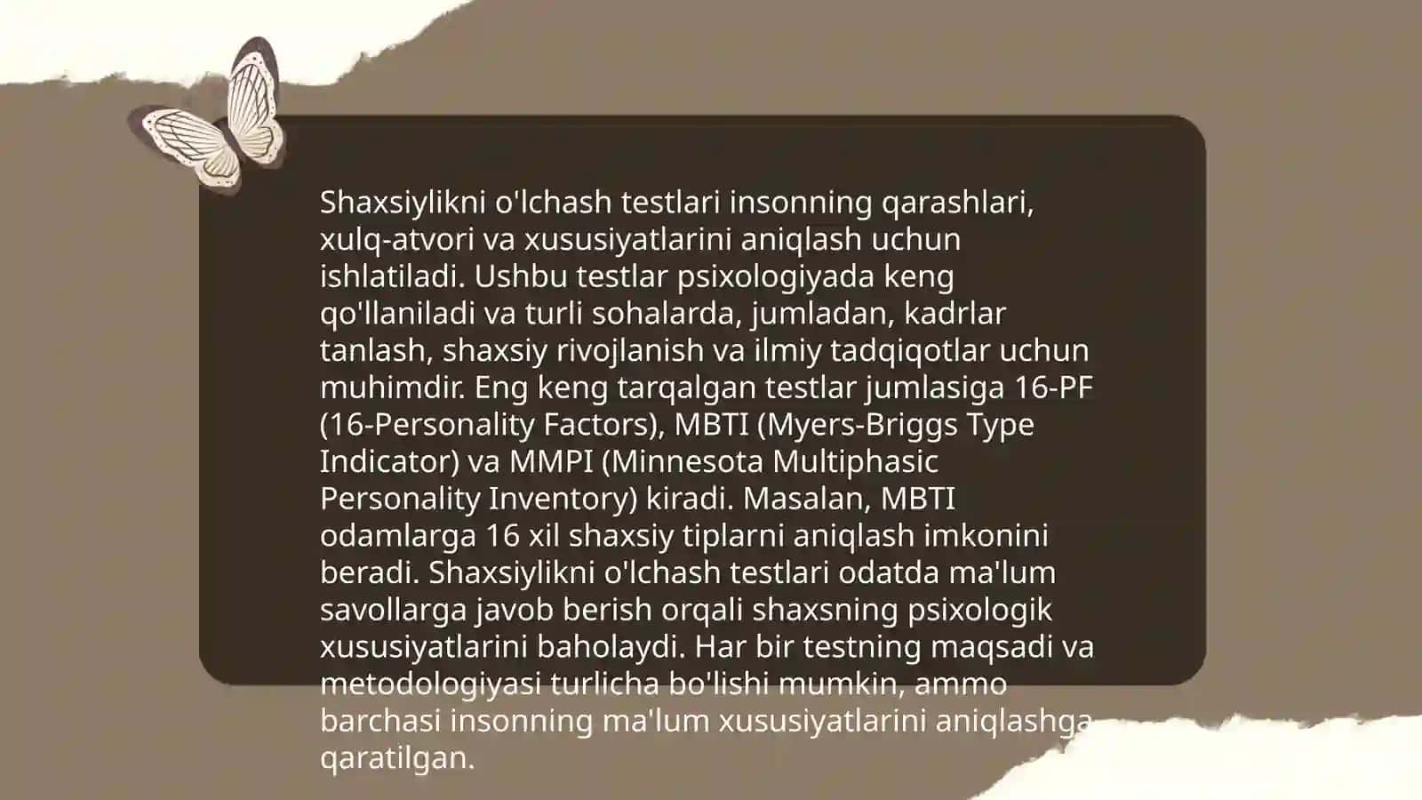 Shaxsni eksperimental tadqiq qilish metodlari 4
