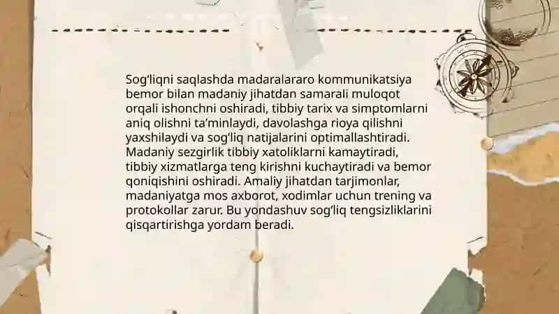 Madaralararo kommunikatsiya fanining amaliy ahamiyati 4