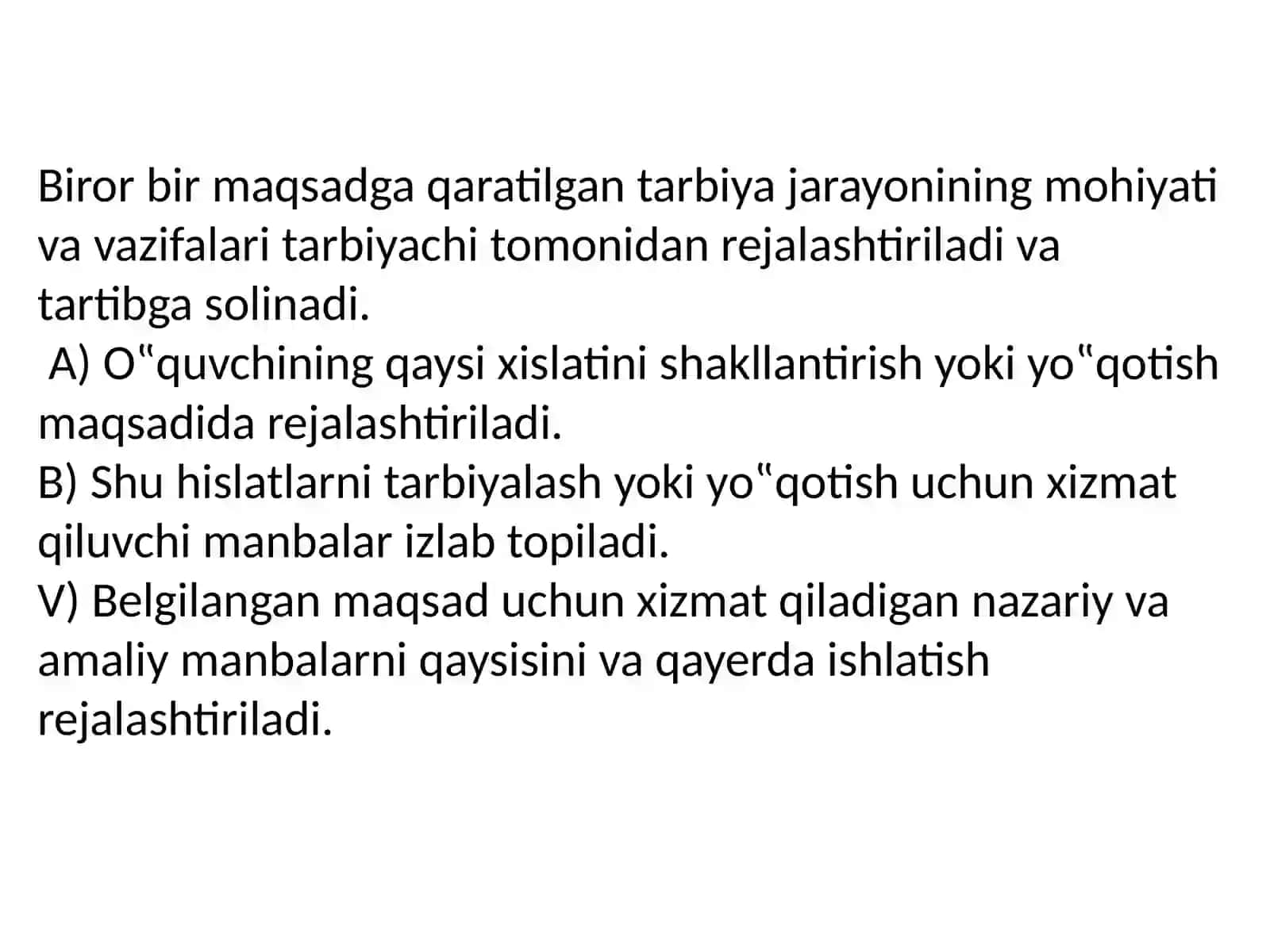 Boshlang`ich sinf o`quvchilarida tarbiya fanini o`qitishda innovation texnologiyalardan foydalanish.(1-2- sinflar) 4