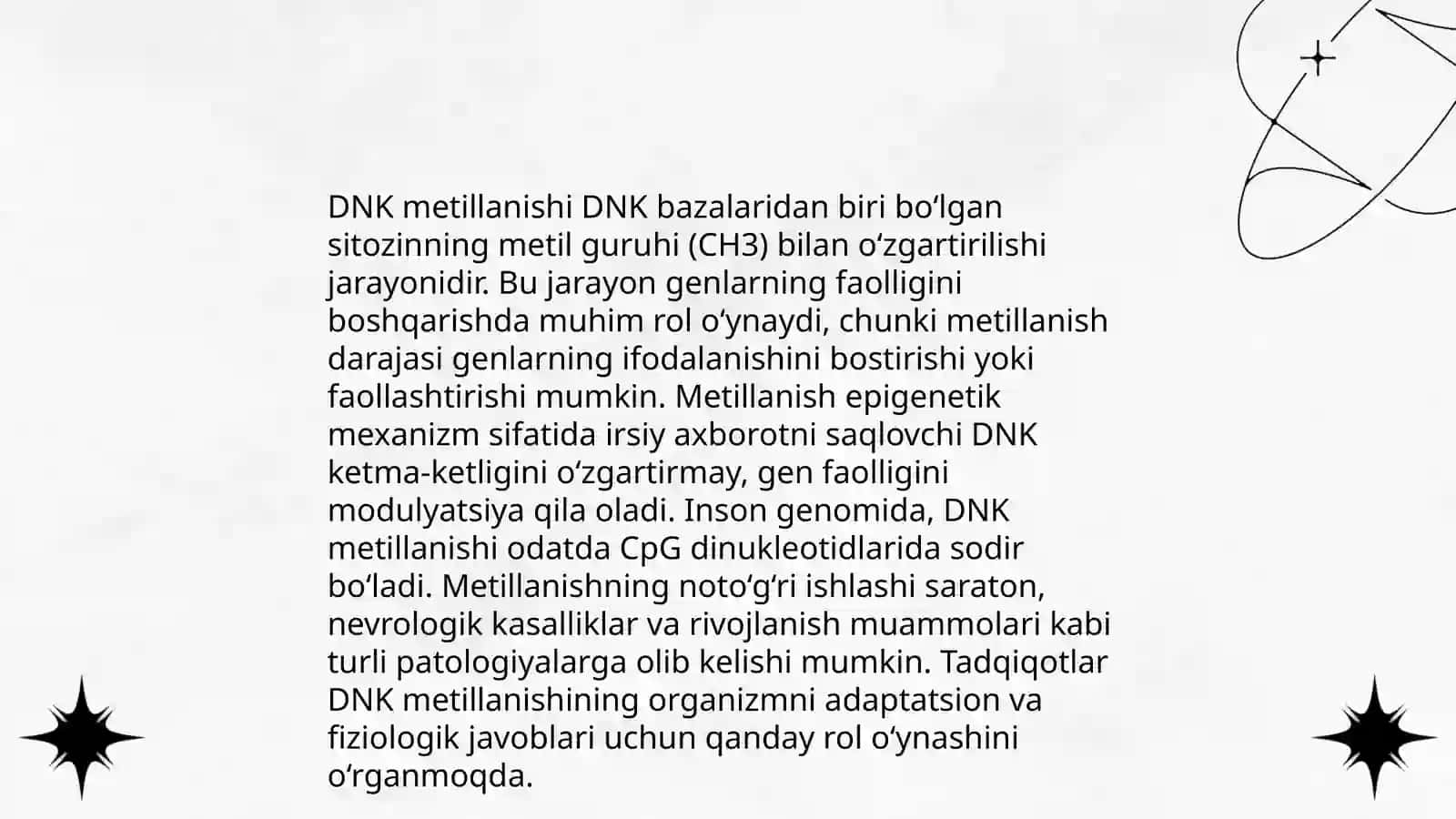 Genlar ekspressiyasini boshqarish mexanizmlari 4
