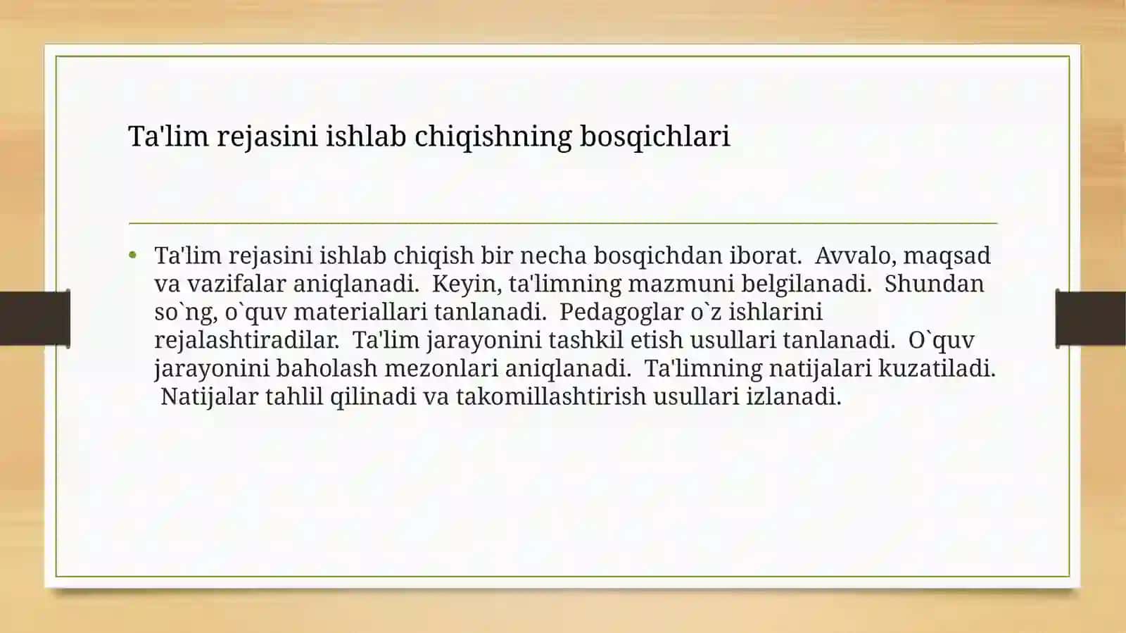 Maktabgacha talim muasasalarida talim tarbiya ishini rejalashtirish va xisobga olish 4