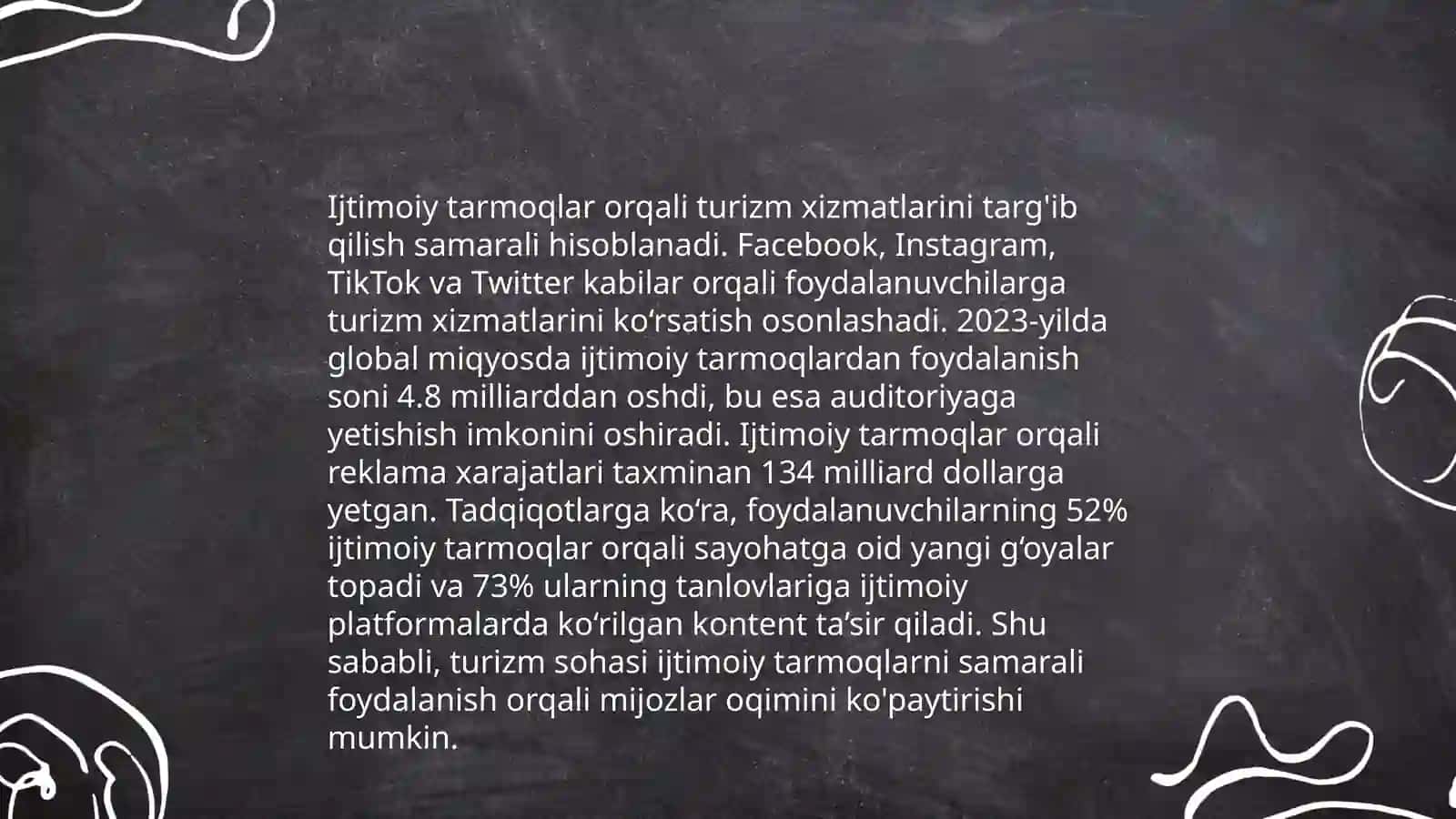 Turizmda mobil va social median marketingdan foydalanish 4