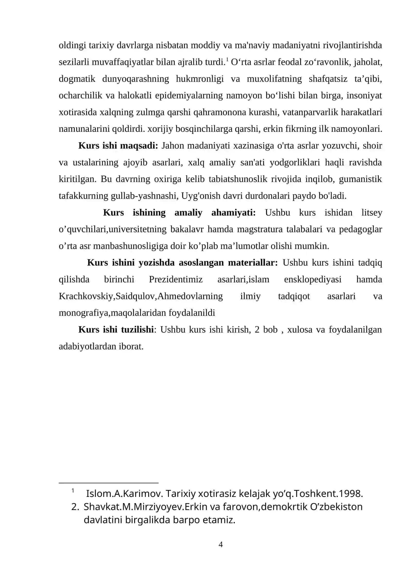 O`RTA OSIYONING IX-XV ASRLAR TARIXIGA OID YOZMA MANBALAR 4