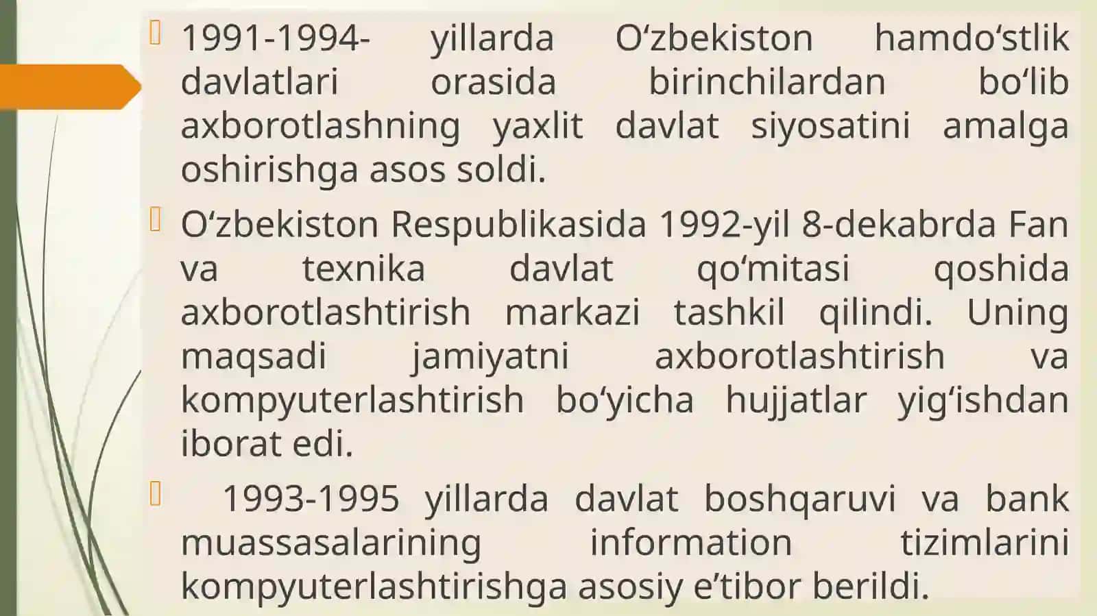 TAʼLIMDA AXBOROT TEXNOLOGIYALARI FANINING PREDMETI, MAQSADI VA VAZIFALARI 4