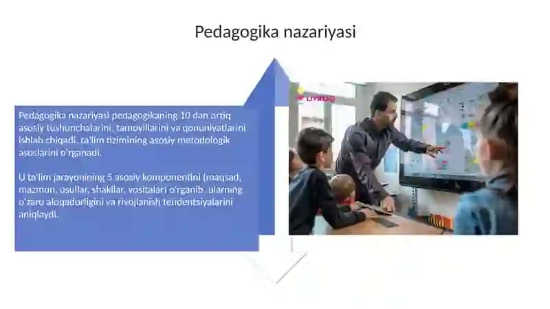 Umumiy Pedagogikaning asosiy tarmoqlari 4