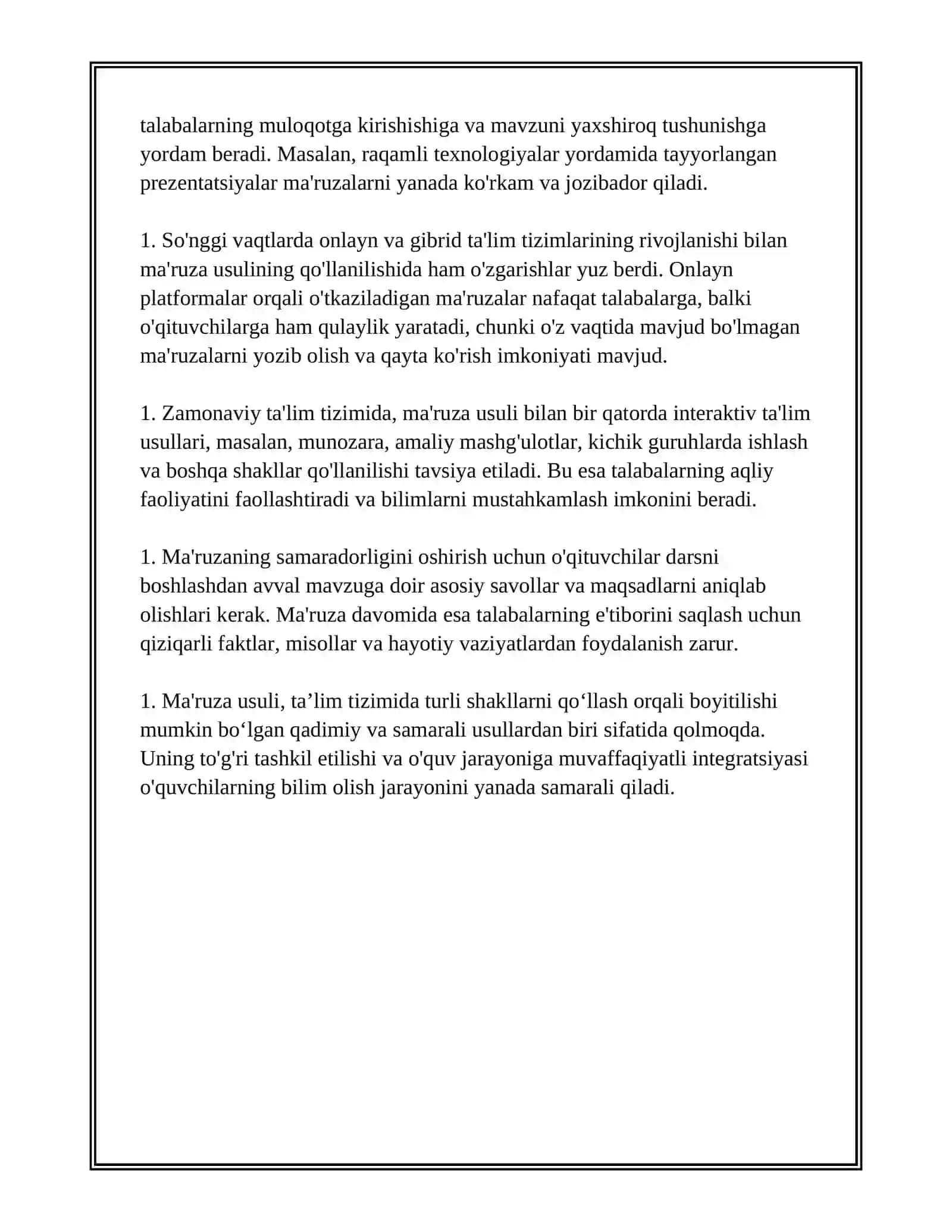 TA'LIMNI TASHKILLASHTIRUVCHI SHAKLLARI VA VOSITALARI 4