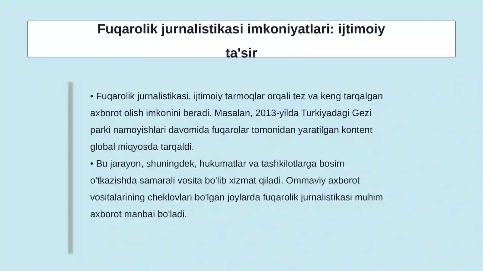 Fuqarolik jurnalistikasi: ta'rifi va tarixiy rivojlanishi 4