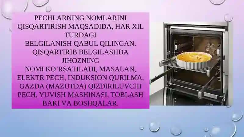 TЕRMIK PЕCHNING TАSNIFI VАQIZDIRISH USLUBLАRI 4