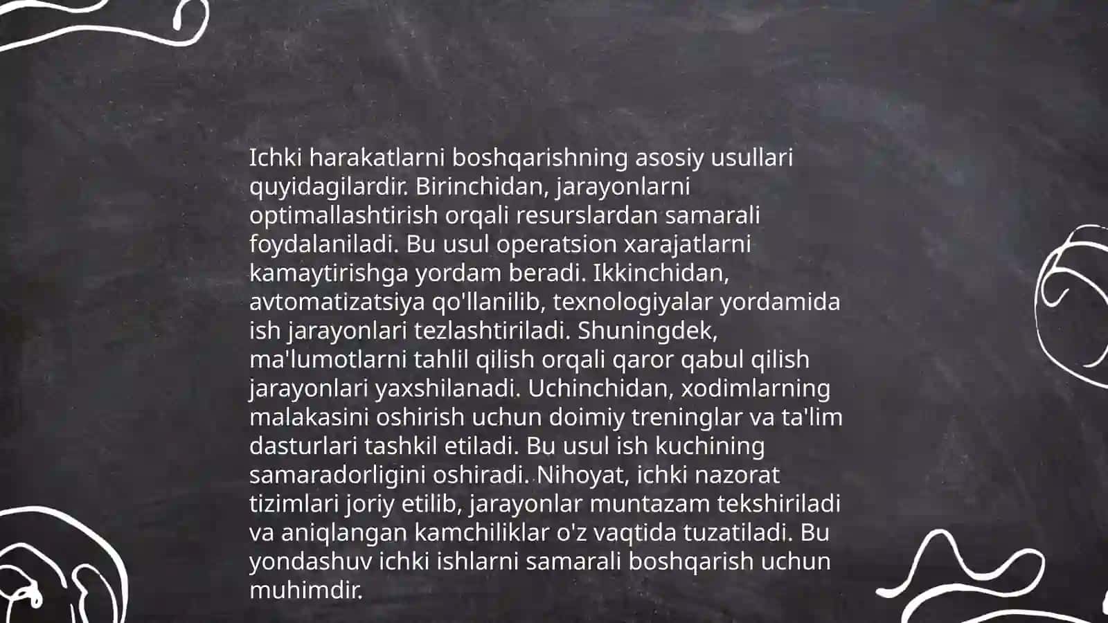 Aqliy va ichki harakatlar. Bir harakatdan ikkinchi harakatga, aqliy operatsiyalarga o'tish 4