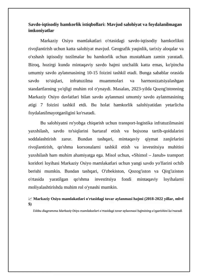 Integratsiya istiqbollari: Imkoniyatlar va to'siqlar 4