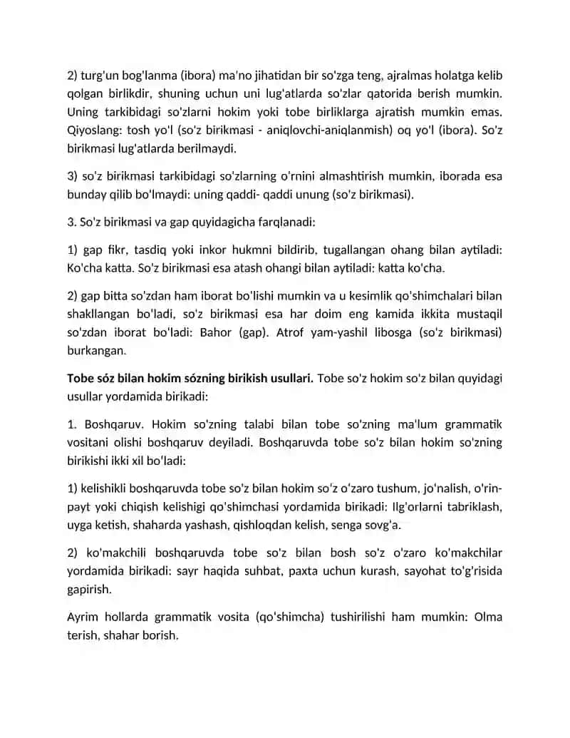 Sintaksis haqida umumiy ma'lumot 4