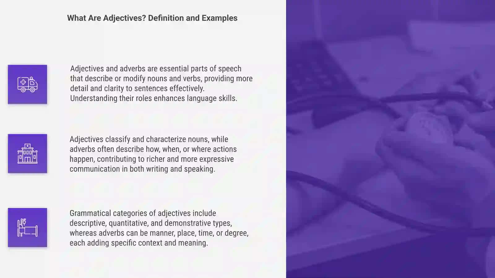 Grammatical Categories of Adjectives and Adverbs 4