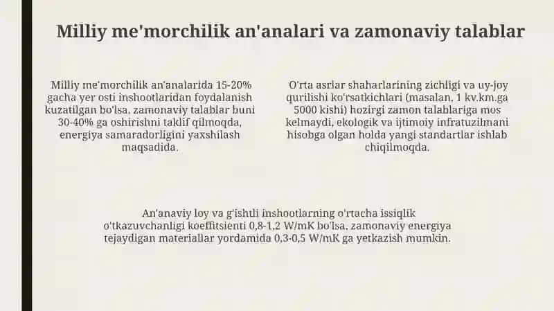 Turar joy binolarini hajmiy-tarixiy yechimlarini tahlil qilish 4