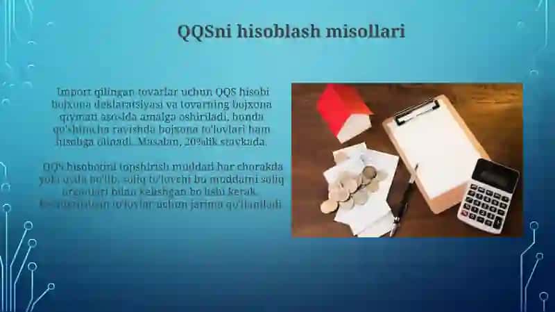 Qo'shilgan Qiymat Solig'ini Hisoblash va Hisob Kitoblarni Taqdim Qilish Jarayoni 4