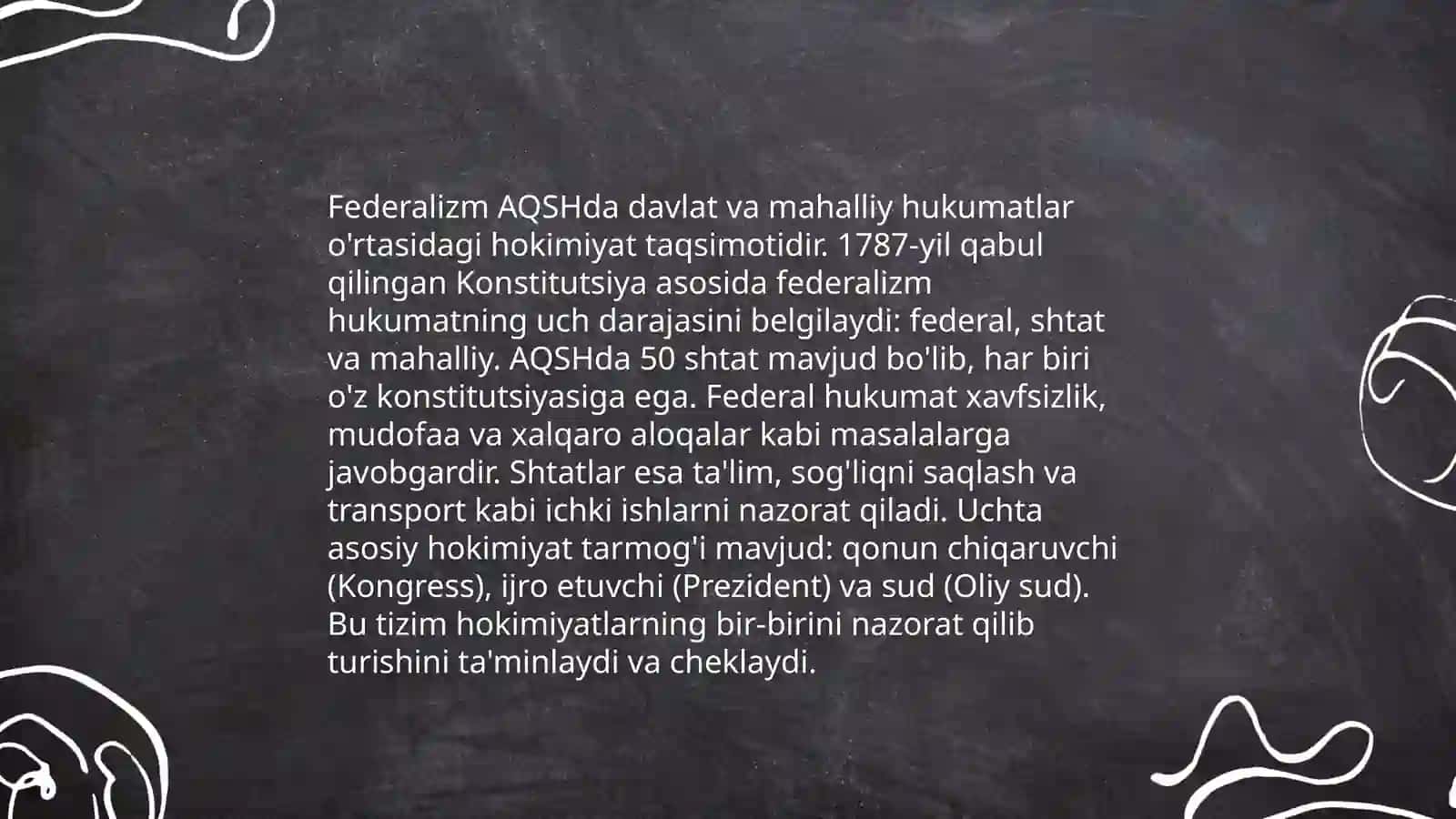 AQSH siyosiy huquqiy taʼlimotlari 4