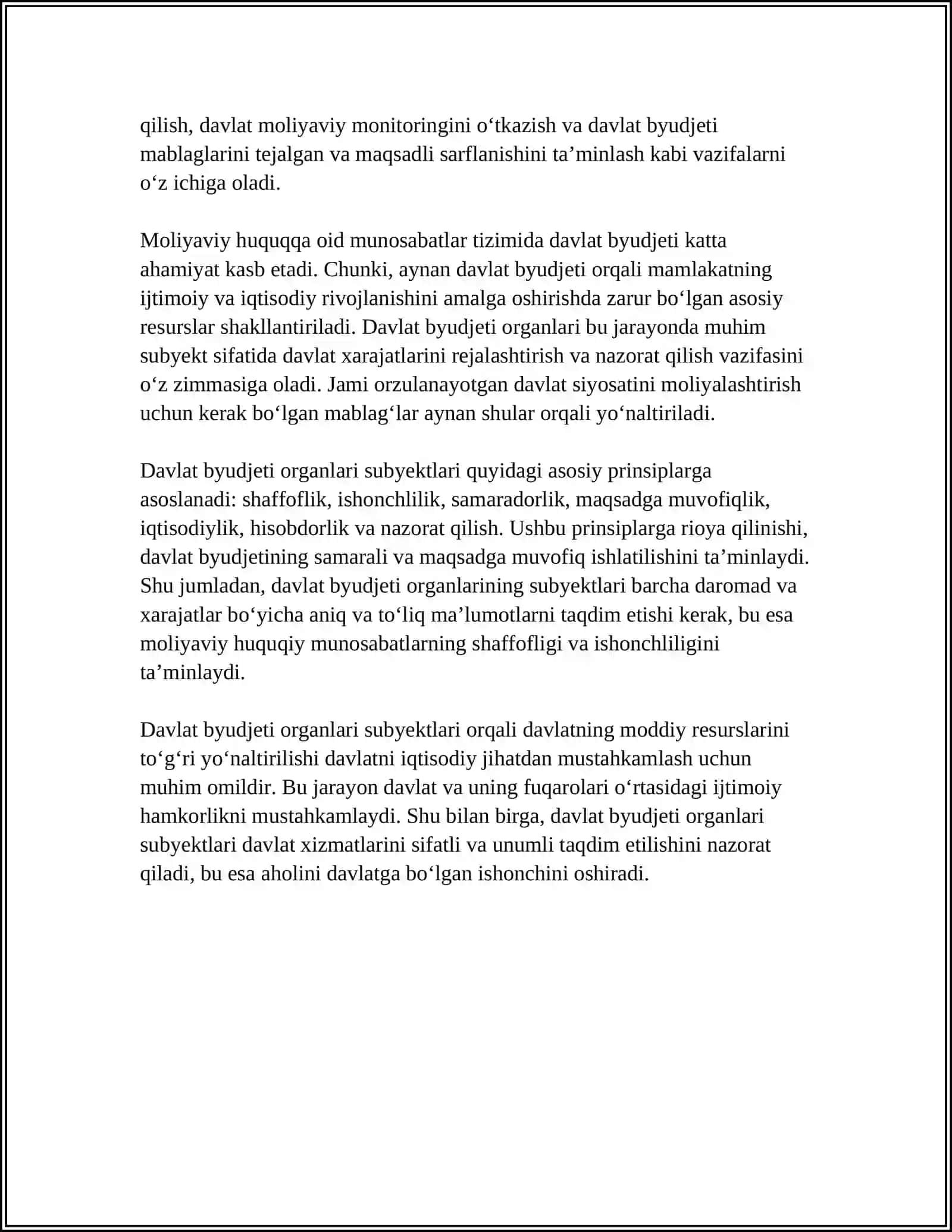 Moliyaviy huquqiy munosabatlar subyektlari 4
