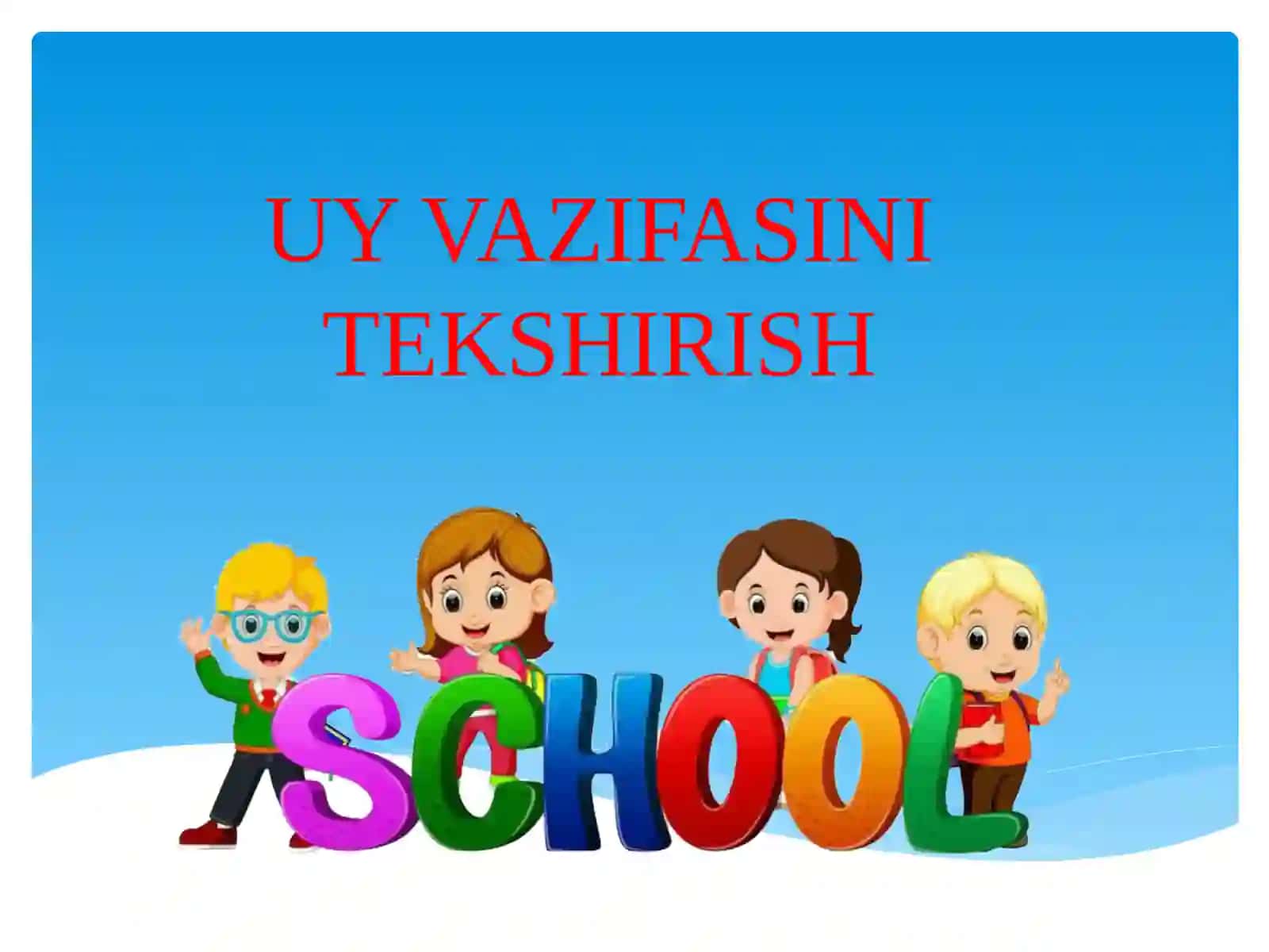 BOSHLAG’ICH SINF O’QITUVCHISI MIRZAYEVA GULXUMORNING MATEMATIKA FANIDAN BIR SOATLIK TAQDIMOTI 4