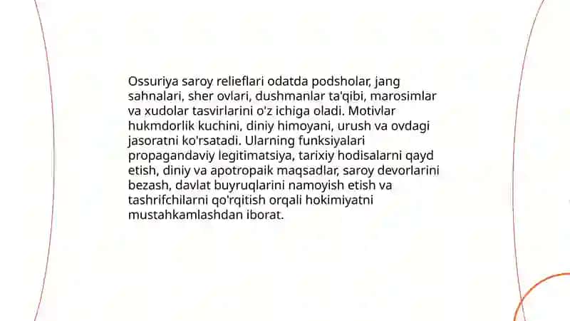 Qadimgi Ossuriya san'ati 4