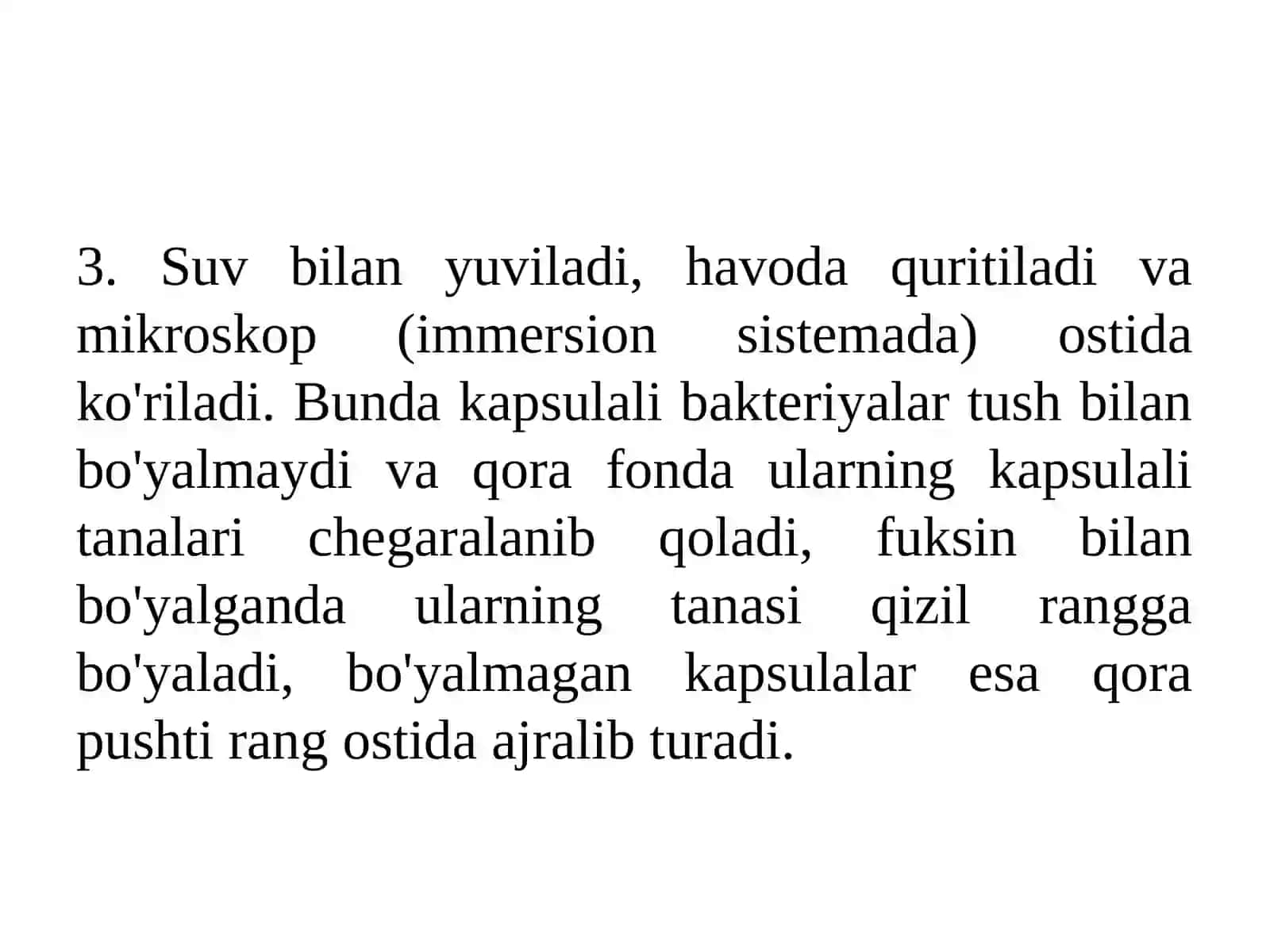 Burri-Gins usuli bilan kapsulani aniqlash 4