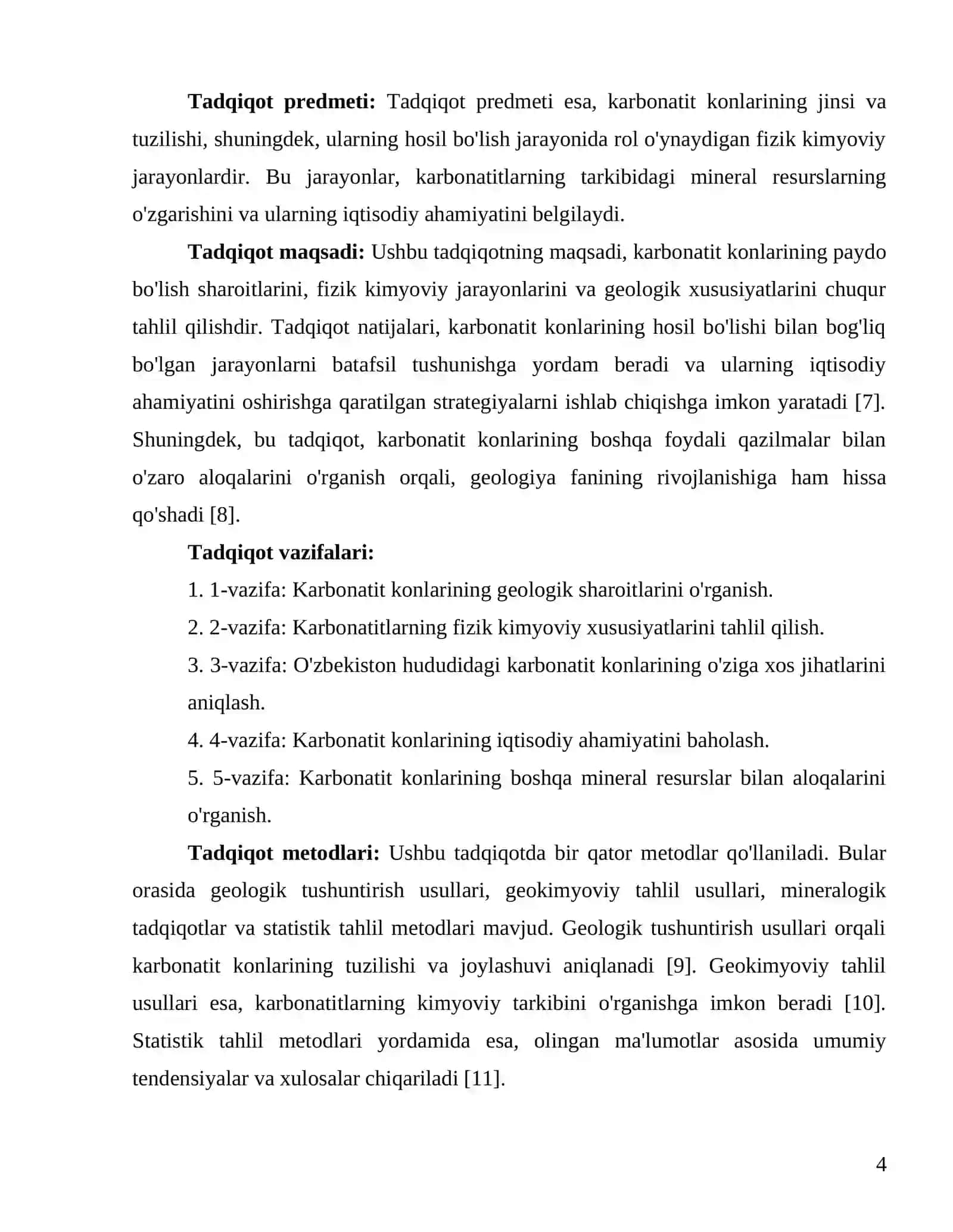 KARBONATIT KONLARI VA PAYDO BO‘LISHINING FIZIK KIMYOVIY VA GEOLOGIK PAYDO BO‘LISHI SHAROITLARI 4