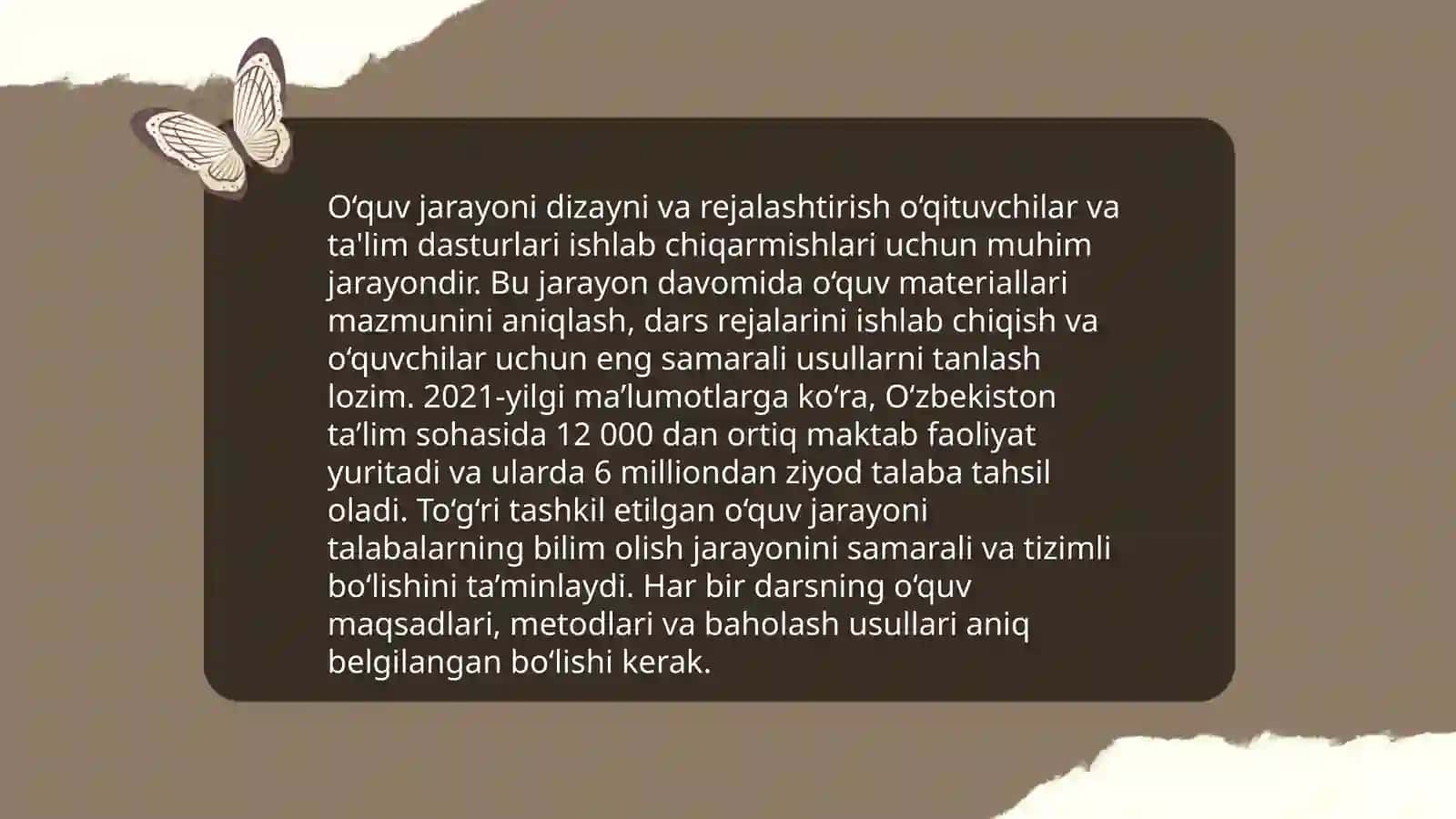 Mutaxassislik modullari oʻquv faoliyatini tashkil etish metodologiyasini 4