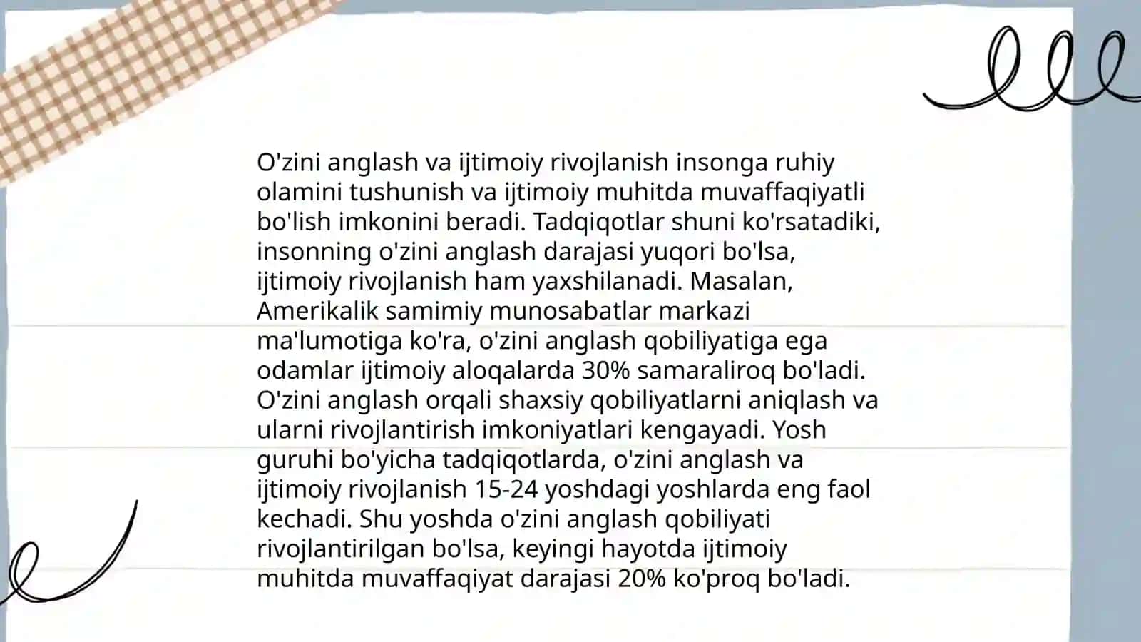 Maktabgacha yoshdagi bolalarni o'z-o'zini anglash 4