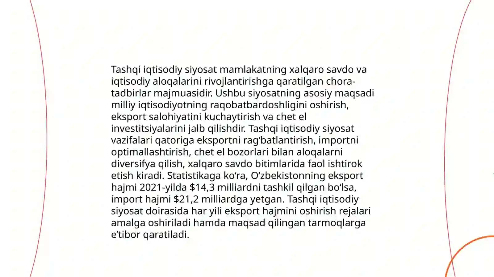 Mamlakatning tashqi iqtisodiy xafsizligini taminlash 4