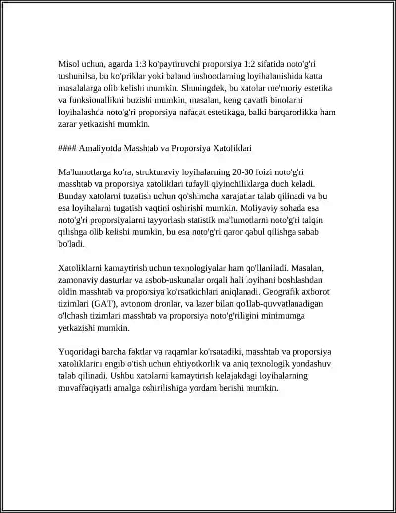 GEOMETRIK NEVILIRLASHDAGI XATOLIK 4