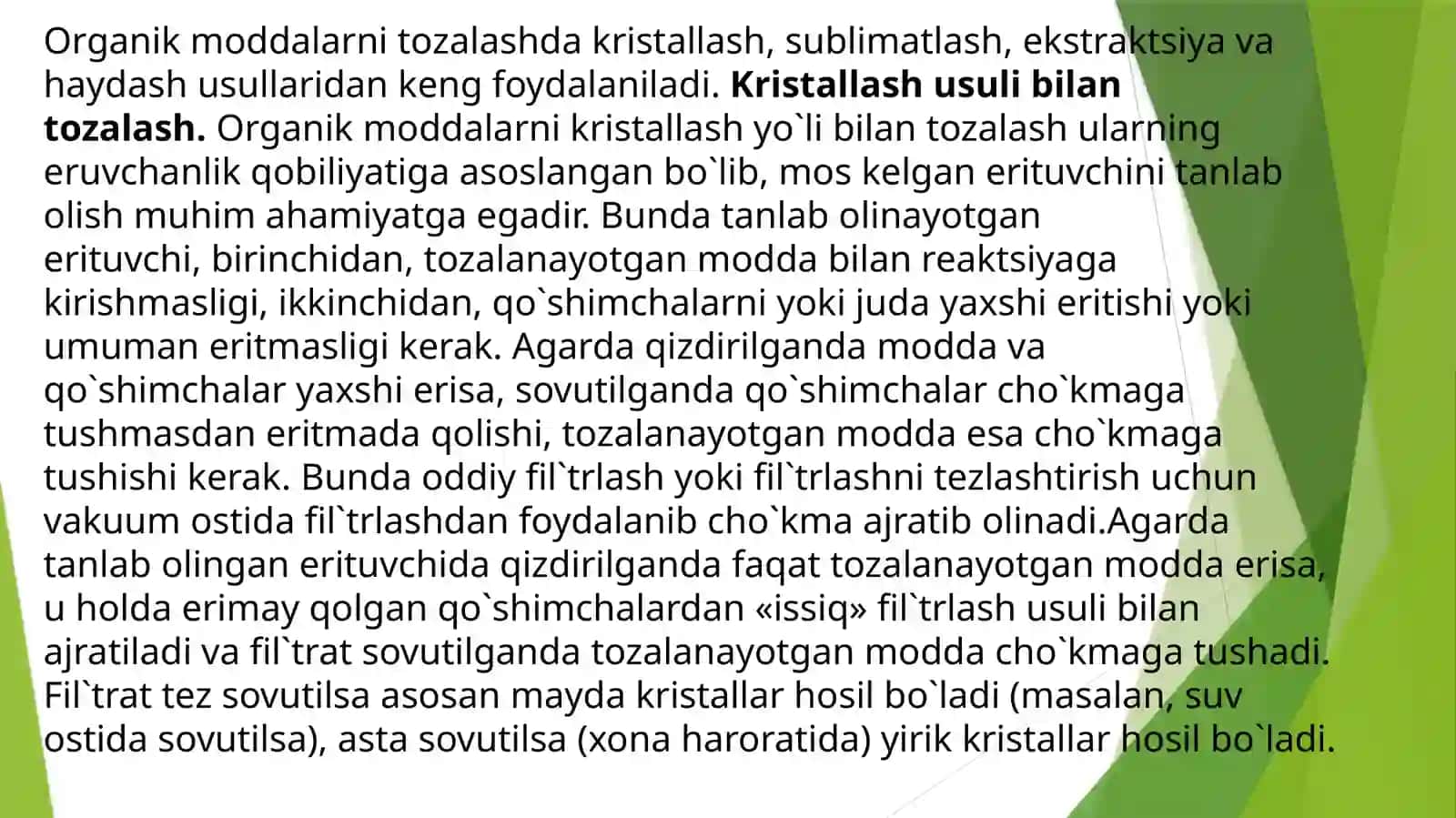 Organik moddalar 4