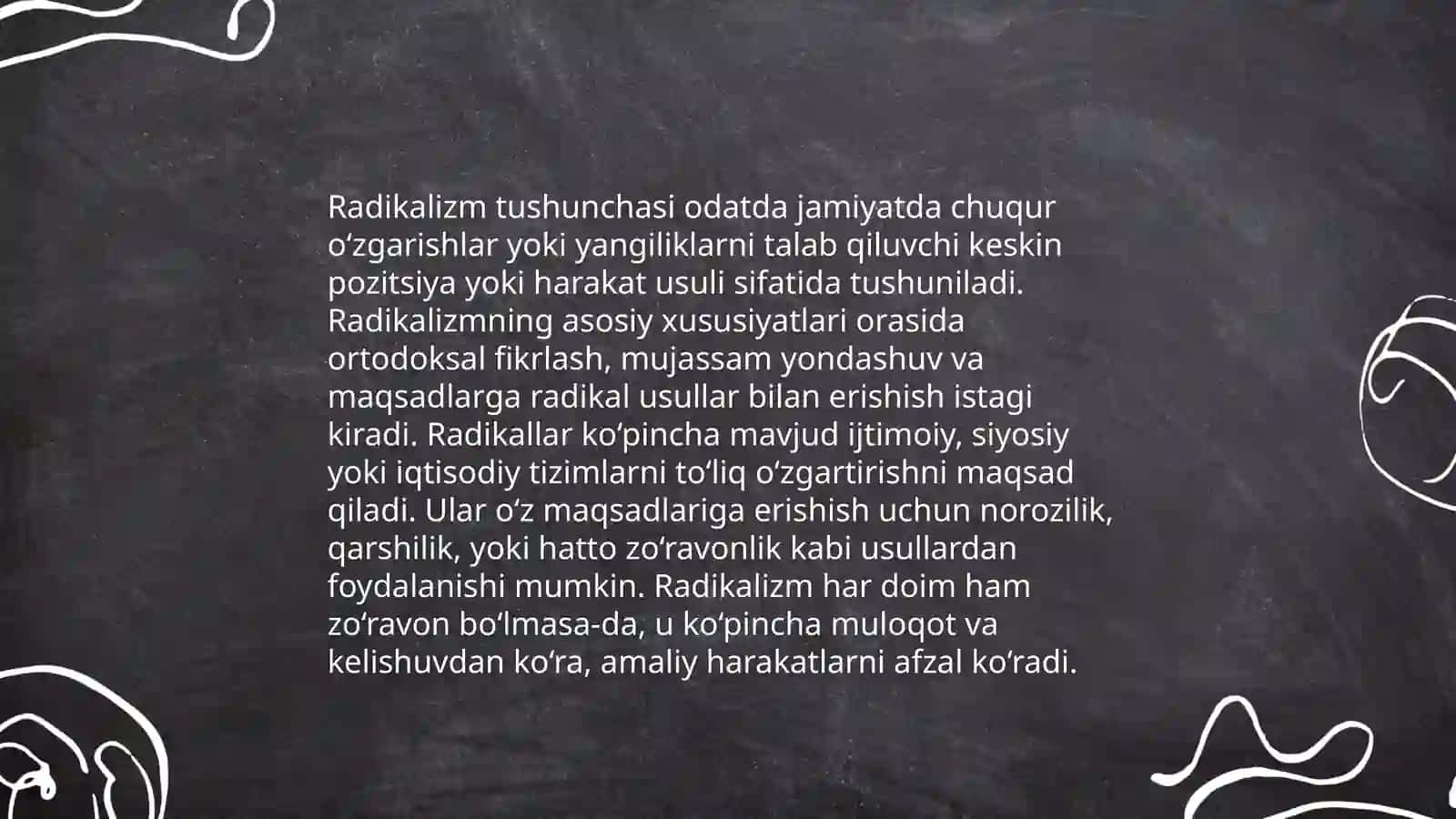 Diniy Fundamentalizm, Radikalizm va Terrorizmning Tarixi va Yo’nalishlari 4