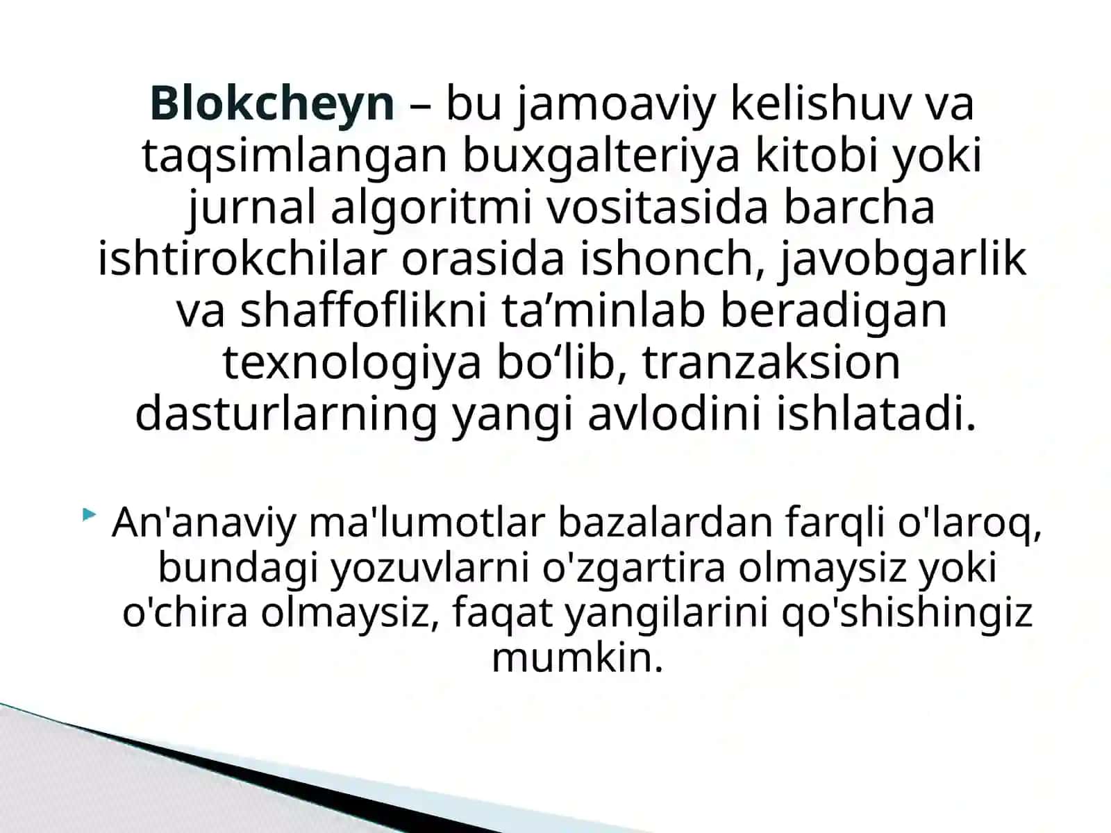 Blokcheyn va moliyaviy texnologiyalar 4