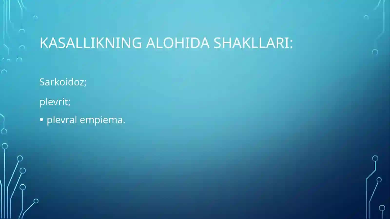 Sil kasalligi 4