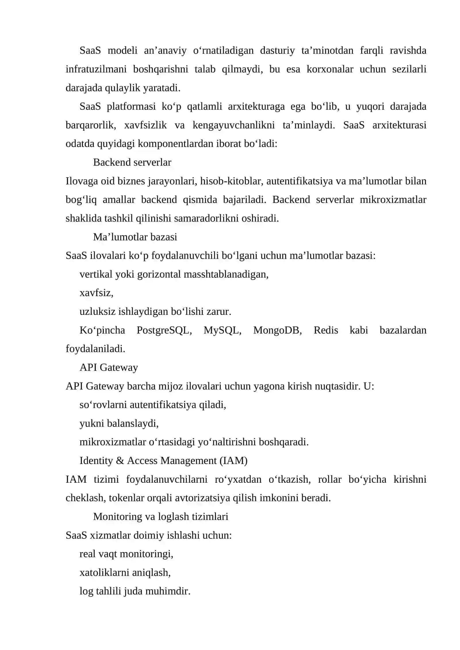 SaaS infratuzilmasini yaratish va foydalanish 4