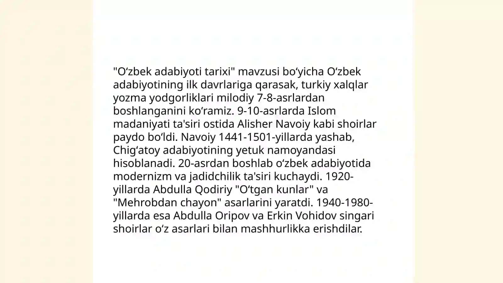 Adabiyot nazariyasi 4