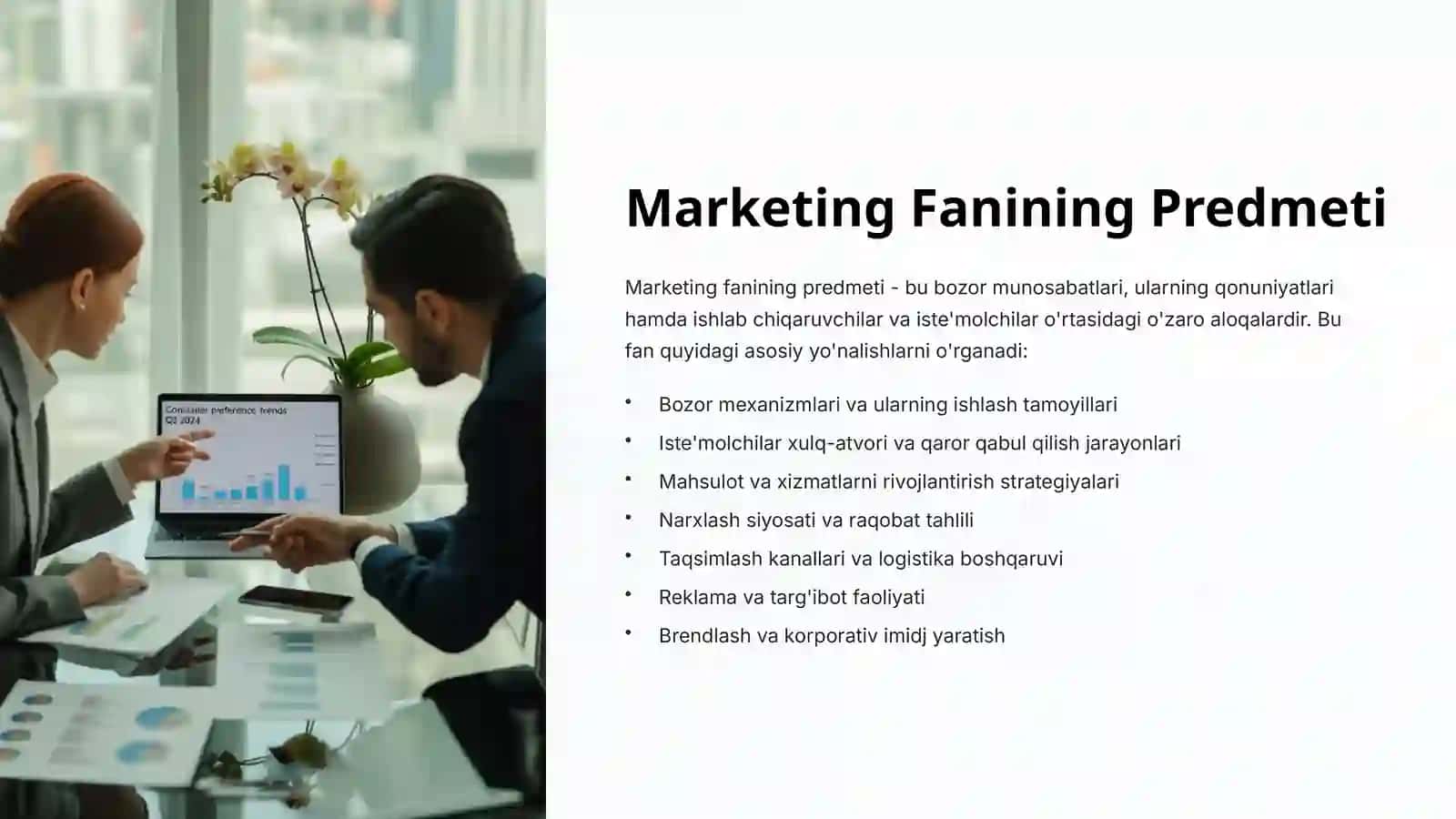 Marketing Fanining Predmeti, Mazmuni va Vazifalari 4