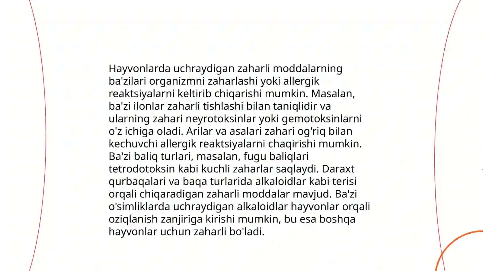 O'simliklar va hayvonlar toksikologiyasi 4