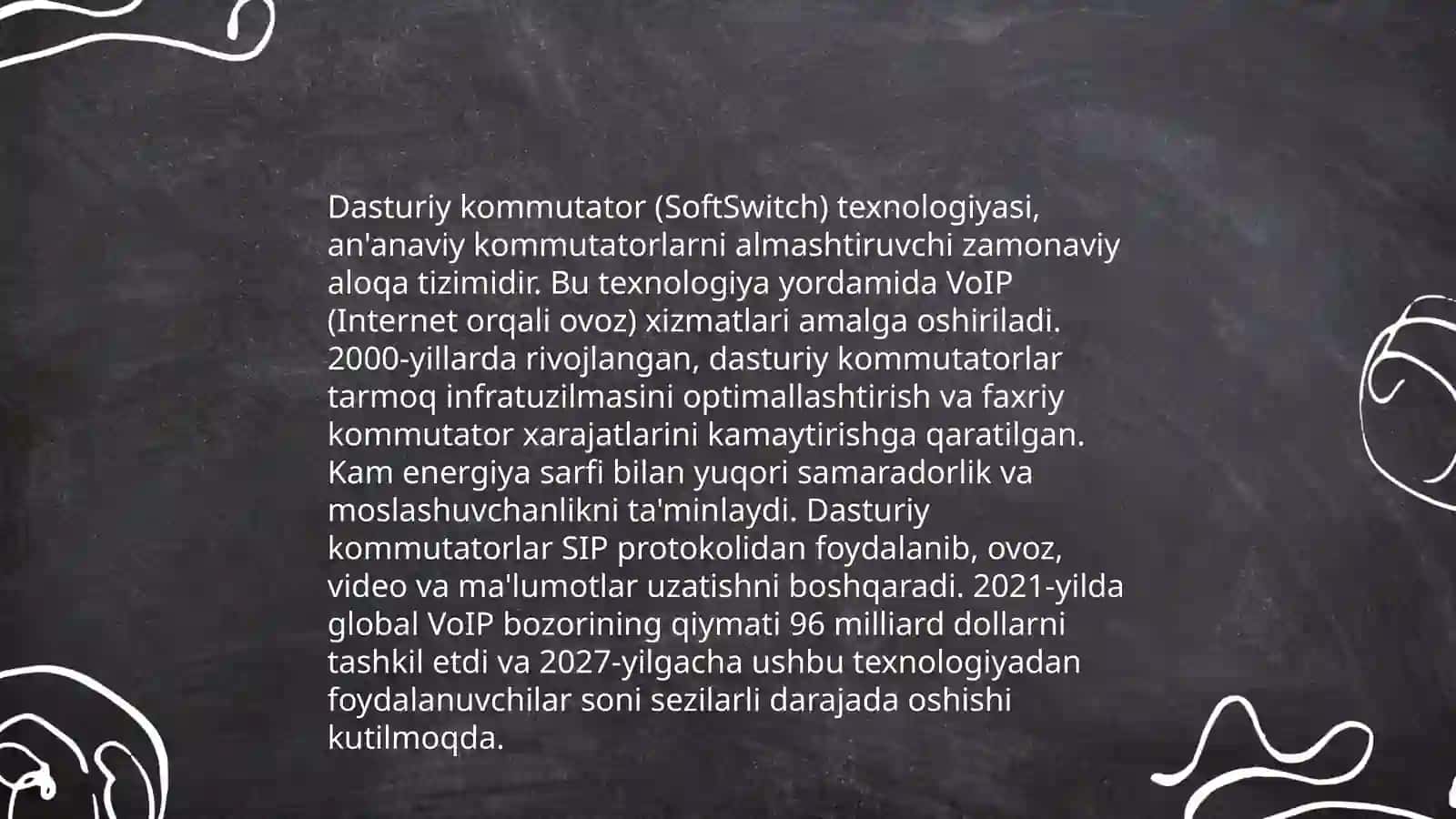 Dasturiy kommutator SoftSwitch bazasi asosidagi keyingi avlodning NGN tarmoqlari 4