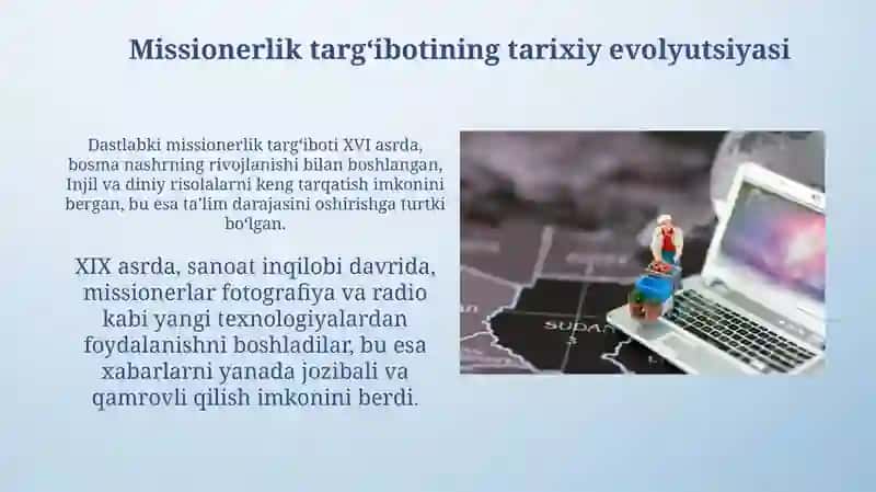 Missionerlik targ`botida uslub va vositalarning zamonaviylashuvi:kibermakondamafkuraviytahdidlar 4