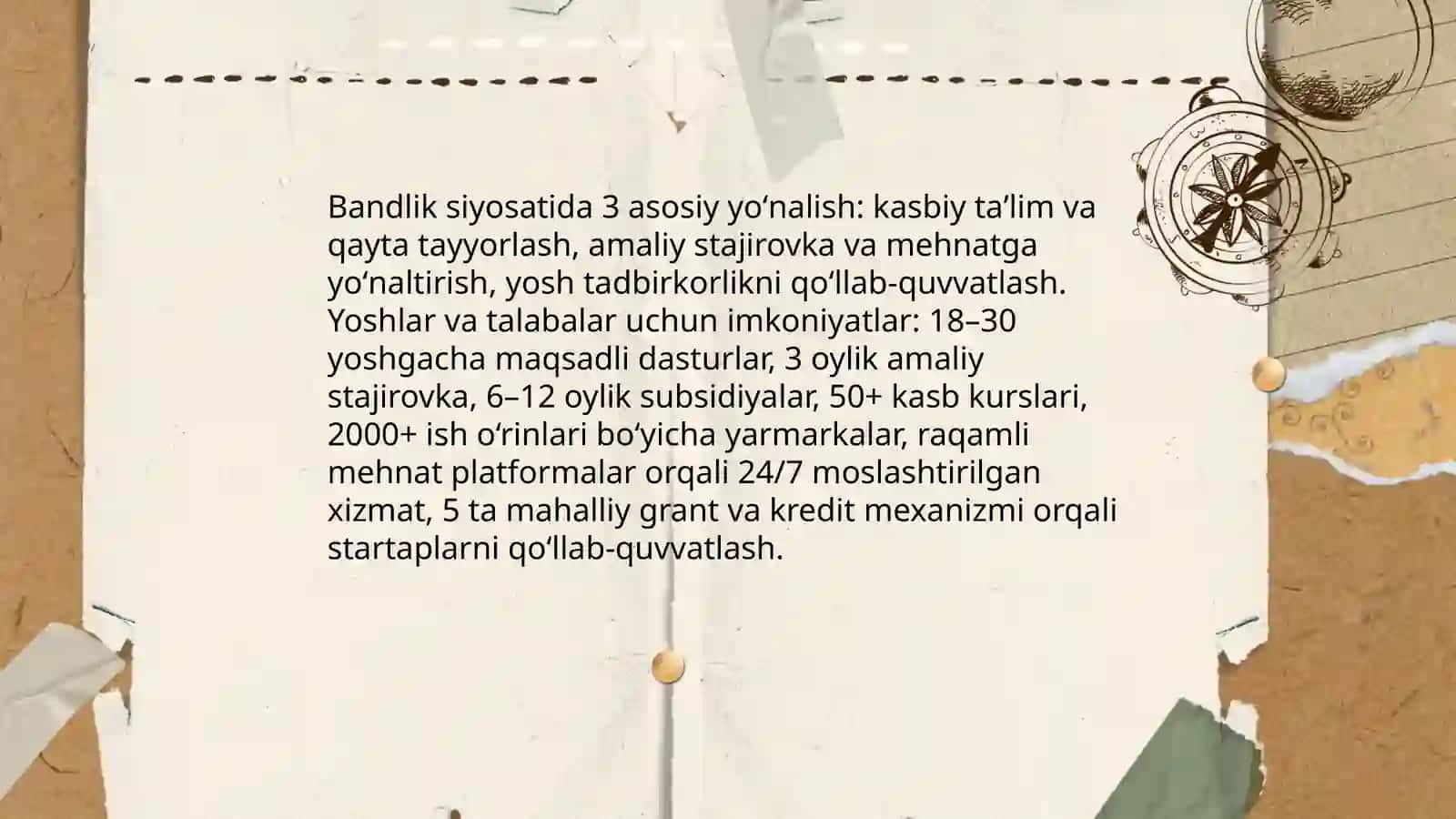 Ozbekistonda ishtimoiy soxada amalga oshirilayotgan oʻzgarishlar mazmun mohiyati 4