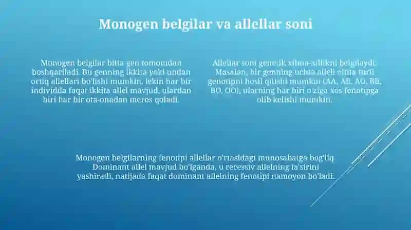 Ko'p allelizm 4
