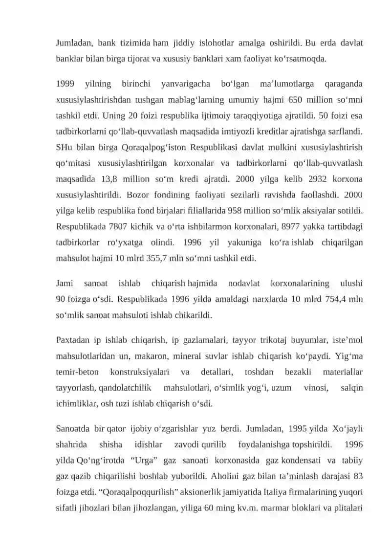 Mustaqillik yillarida Qoraqalpog‘iston Respublikasi 4