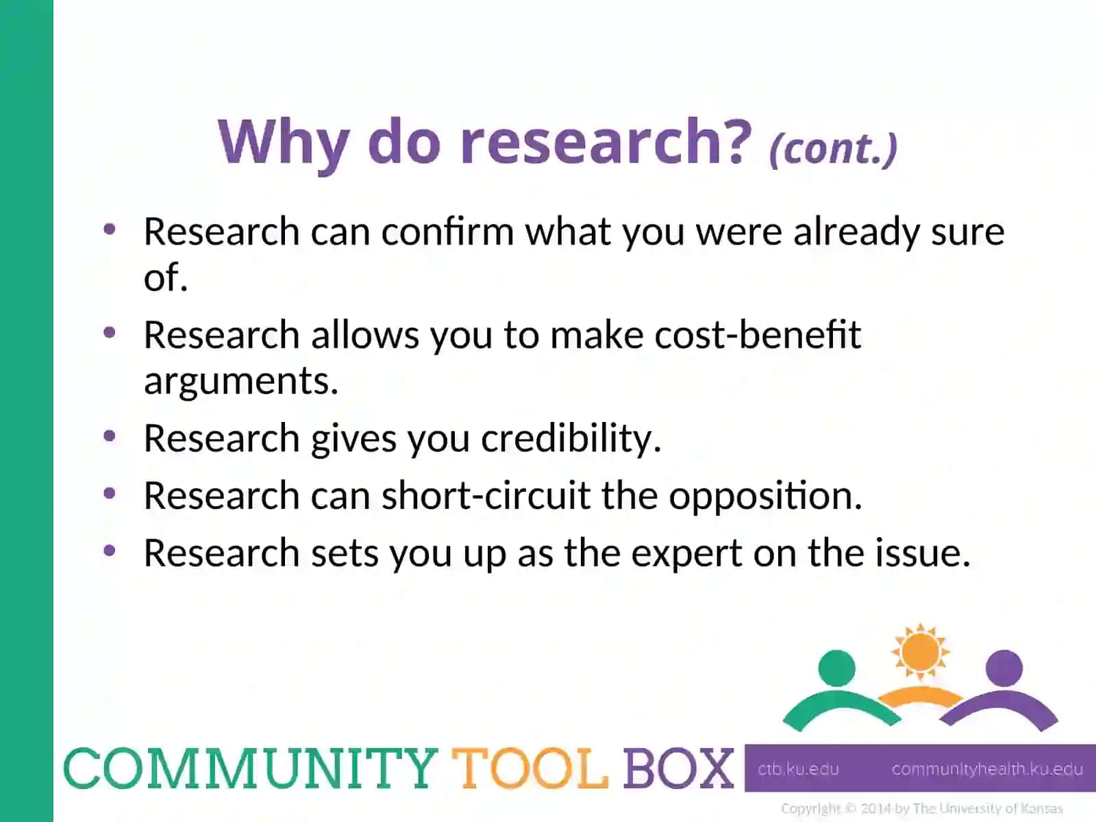 How to Conduct Research: An Overview 4