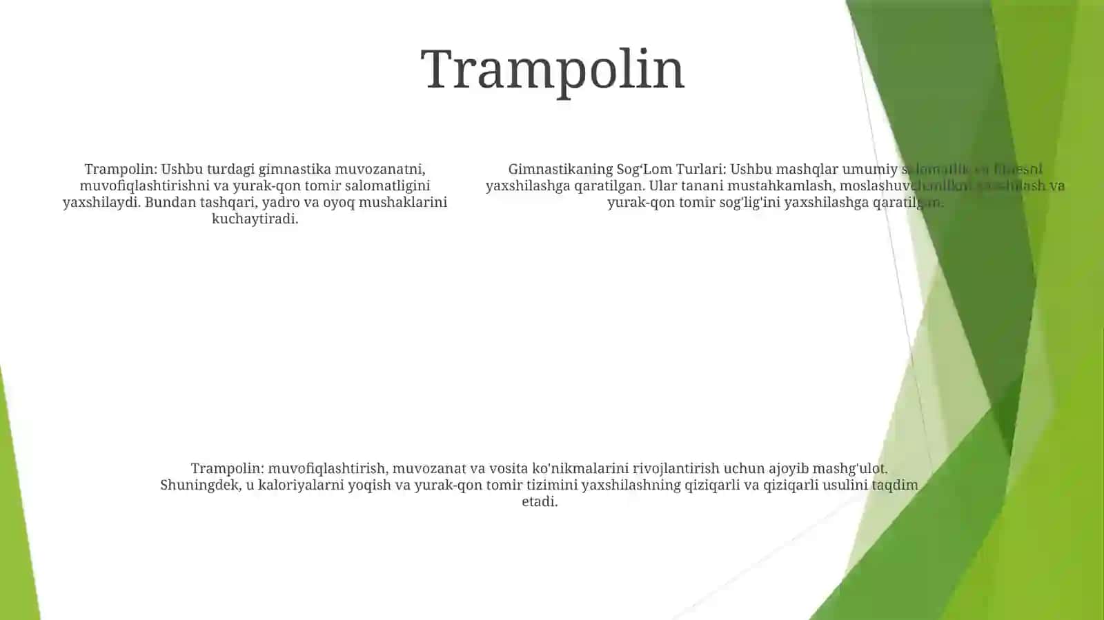 Gimnastikaning SogʻLomlashtiruvchi Turlari 4