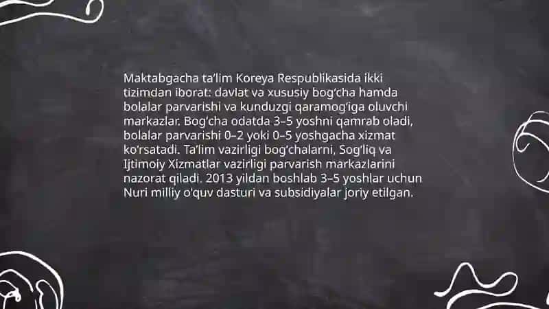 Koreya respublikasida taʼlim tizimi 4