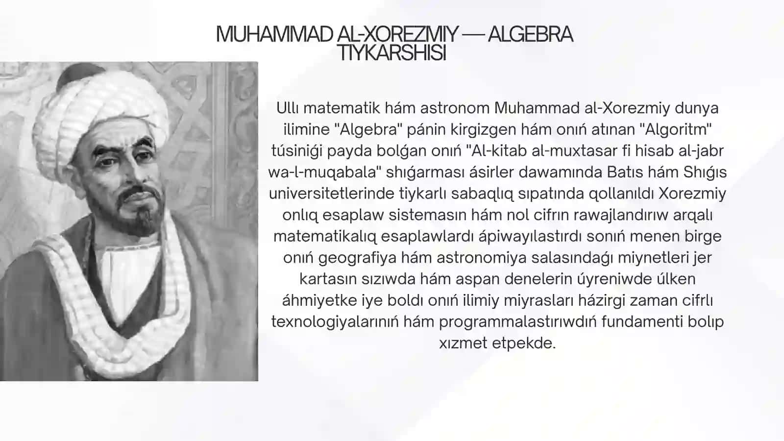IX-XII ásirlerde mámleketimiz aymaǵında júz bergen mádeniy oyanıw 4