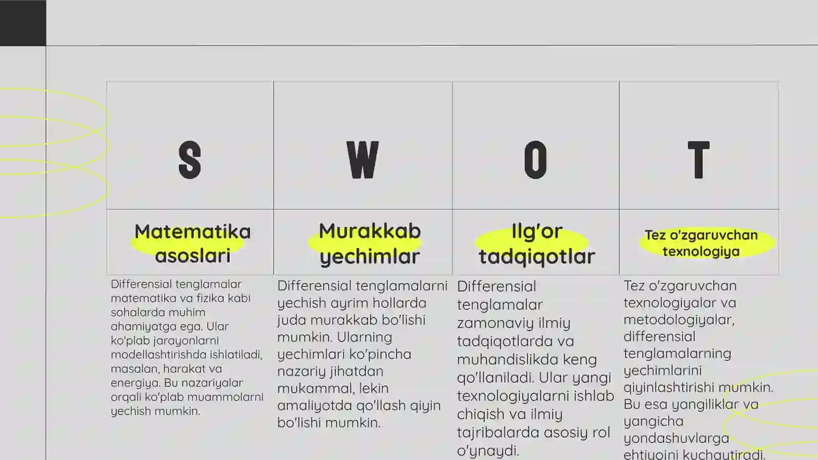 Differensial tenglamalar nazariyasi 4