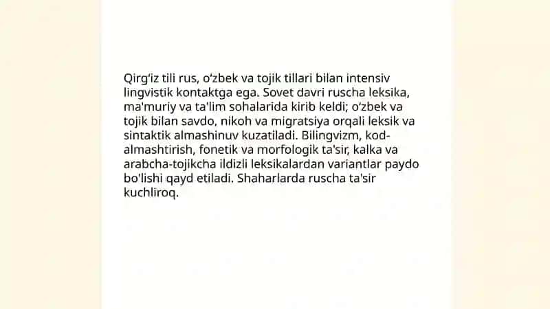 Qirgʻiz halqini lingvistik, antropologik, etnologik, etnografik, etnomadaniyati 4