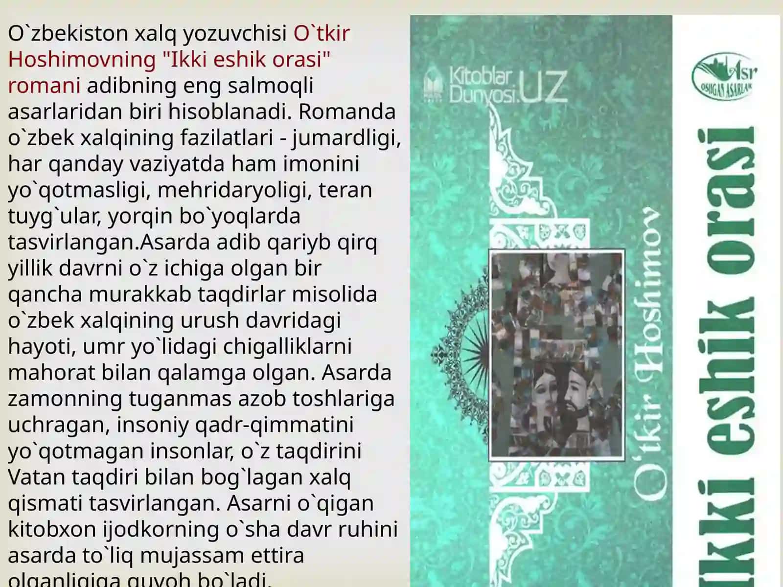 O'zbek tilining sohada qo’llanilishi 4